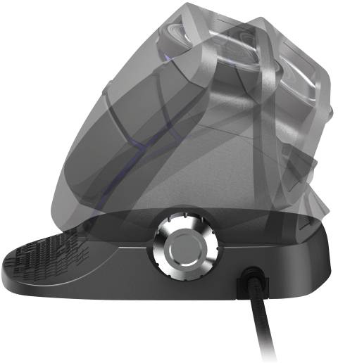 Urage Vertikill Ergonomische Gaming-Maus USB Optisch Schwarz 6 Tasten 4000 dpi Ergonomisch