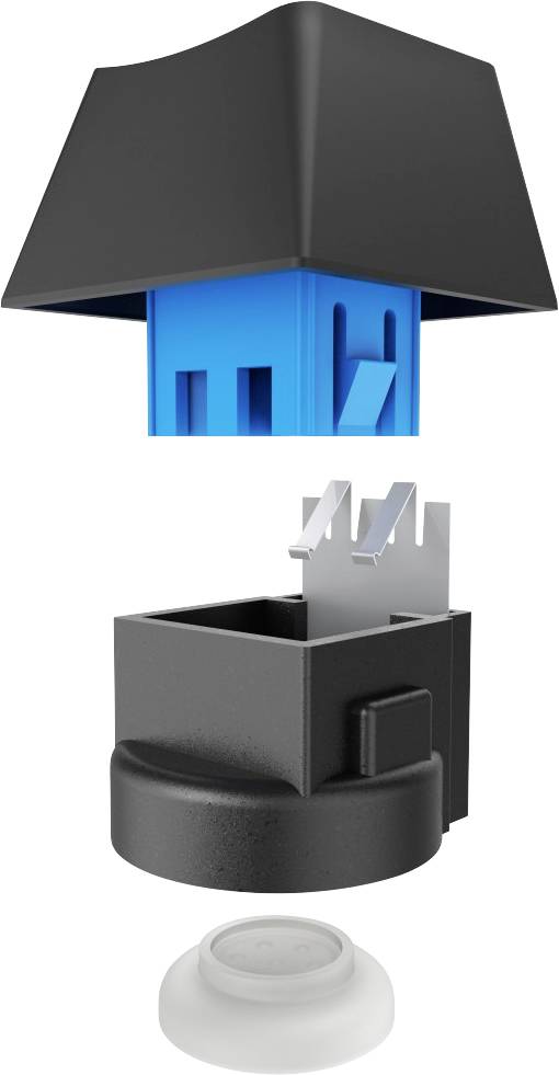 Urage Exodus 700 Semi-Mech USB Gaming-Tastatur Deutsch, QWERTZ Schwarz Beleuchtet, Handballenauflage