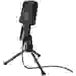 Urage Stream 100 Stand PC-Mikrofon Übertragungsart (Details):Kabelgebunden inkl. Stativ USB Kabelgebunden Schwarz