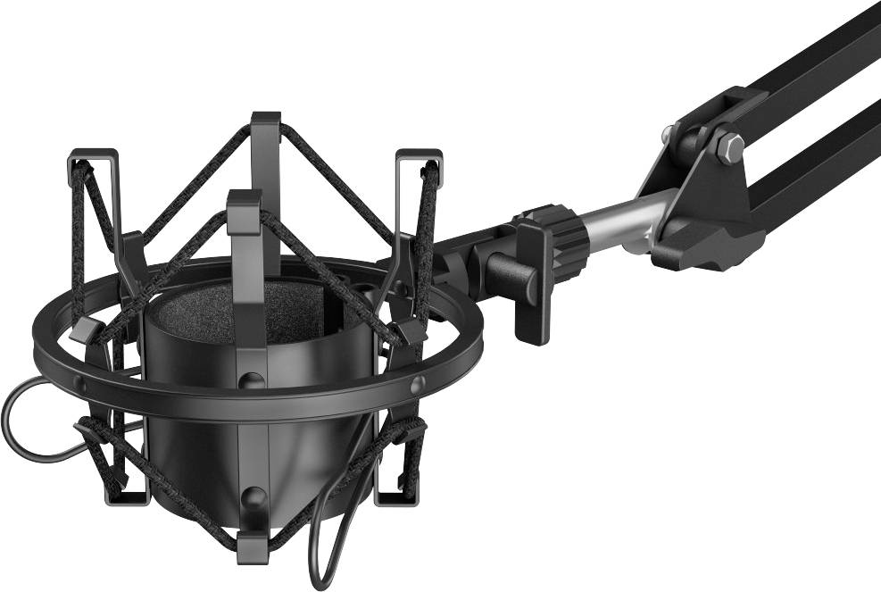 Urage Stream 800 HD Studio PC-Mikrofon Schwarz Kabelgebunden inkl. Stativ