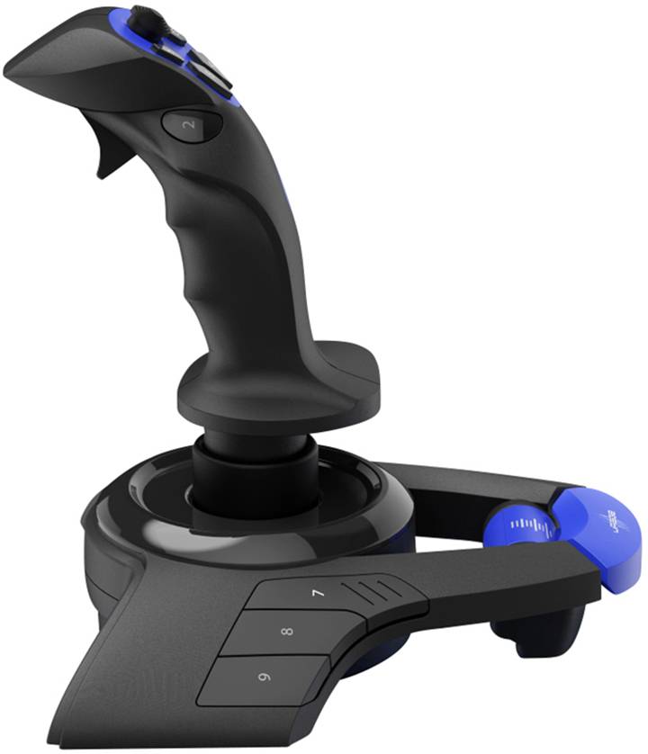 Urage Airborne 300 Joystick USB PC Blau, Schwarz