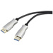SpeaKa Professional HDMI Anschlusskabel HDMI-A Stecker, HDMI-A Stecker 30.00m Schwarz SP-9019352 Geschirmt HDMI-Kabel