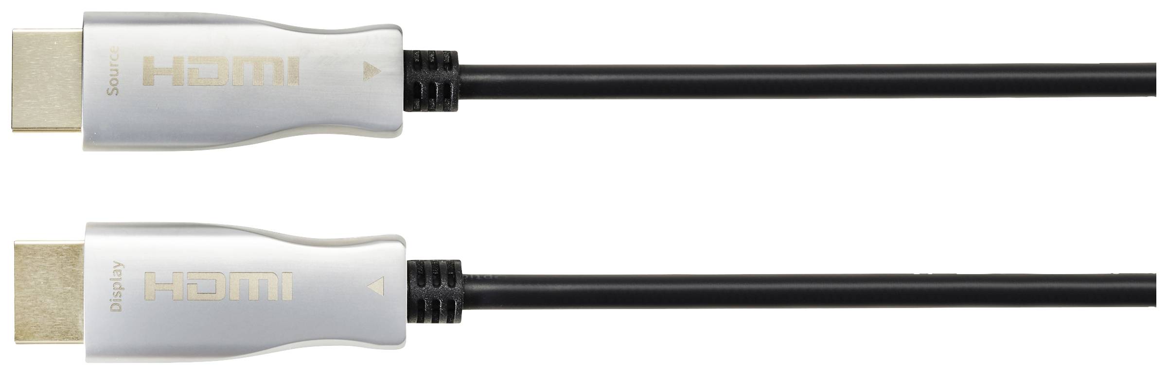 SpeaKa Professional HDMI Anschlusskabel HDMI-A Stecker, HDMI-A Stecker 30.00m Schwarz SP-9019352 4K UHD, Geschirmt HDMI-Kabel