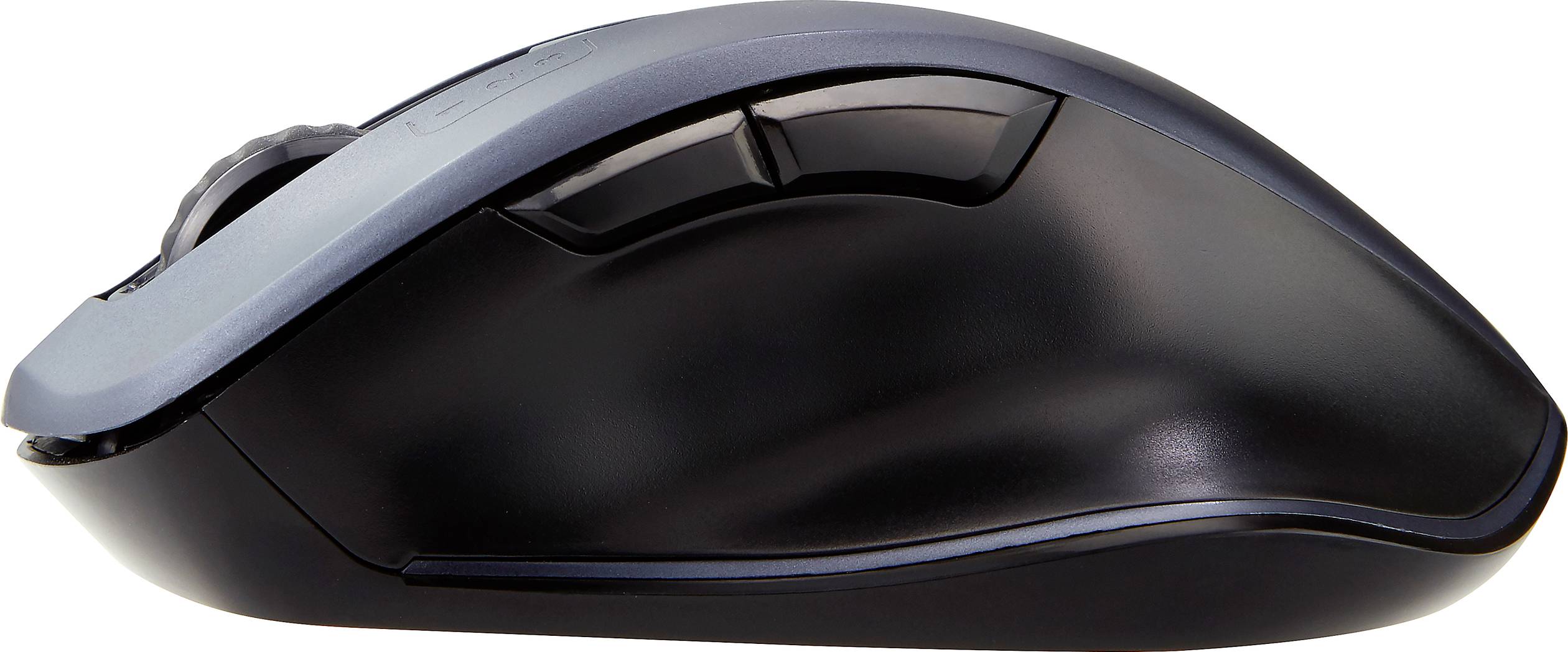 Renkforce Ergonomische Maus Bluetooth®, Funk Optisch Grau 7 Tasten 1600 dpi Ergonomisch