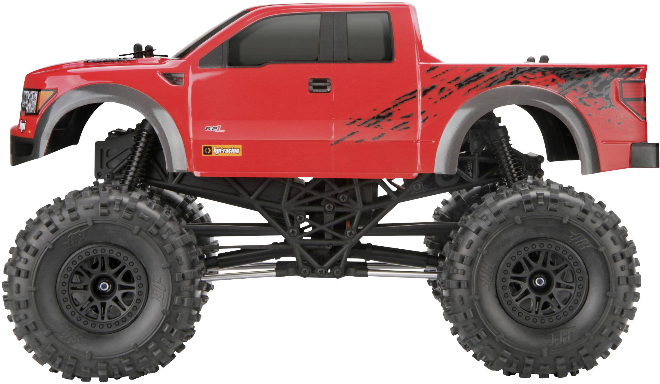 HPI Racing Crawler King Ford F150 Sv Raptor Brushed 1:10 RC Modellauto Elektro Monstertruck Allradantrieb (4WD) RtR 2,4GHz