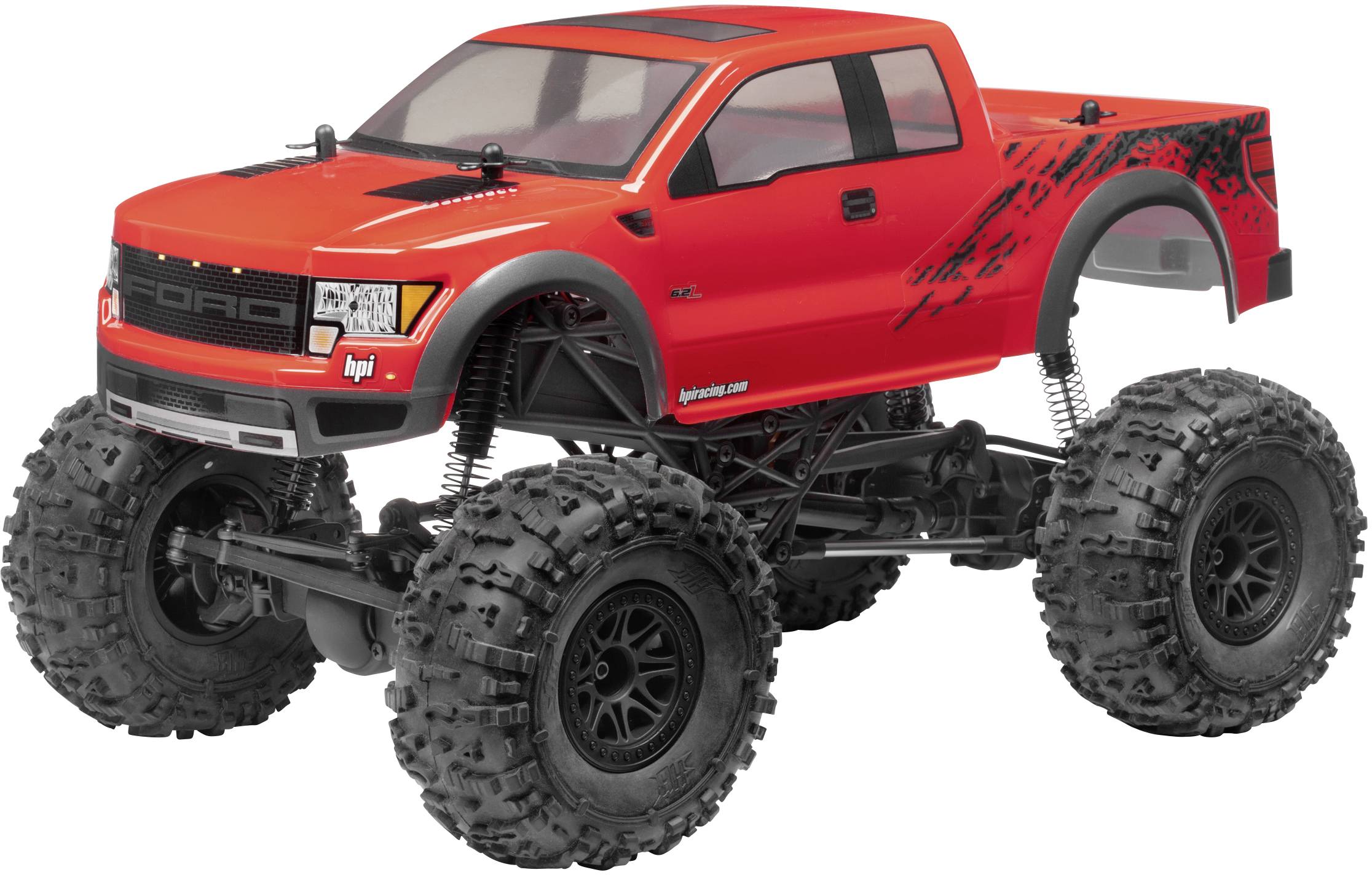 HPI Racing Crawler King Ford F150 Sv Raptor Brushed 1:10 RC Modellauto Elektro Monstertruck Allradantrieb (4WD) RtR 2,4GHz