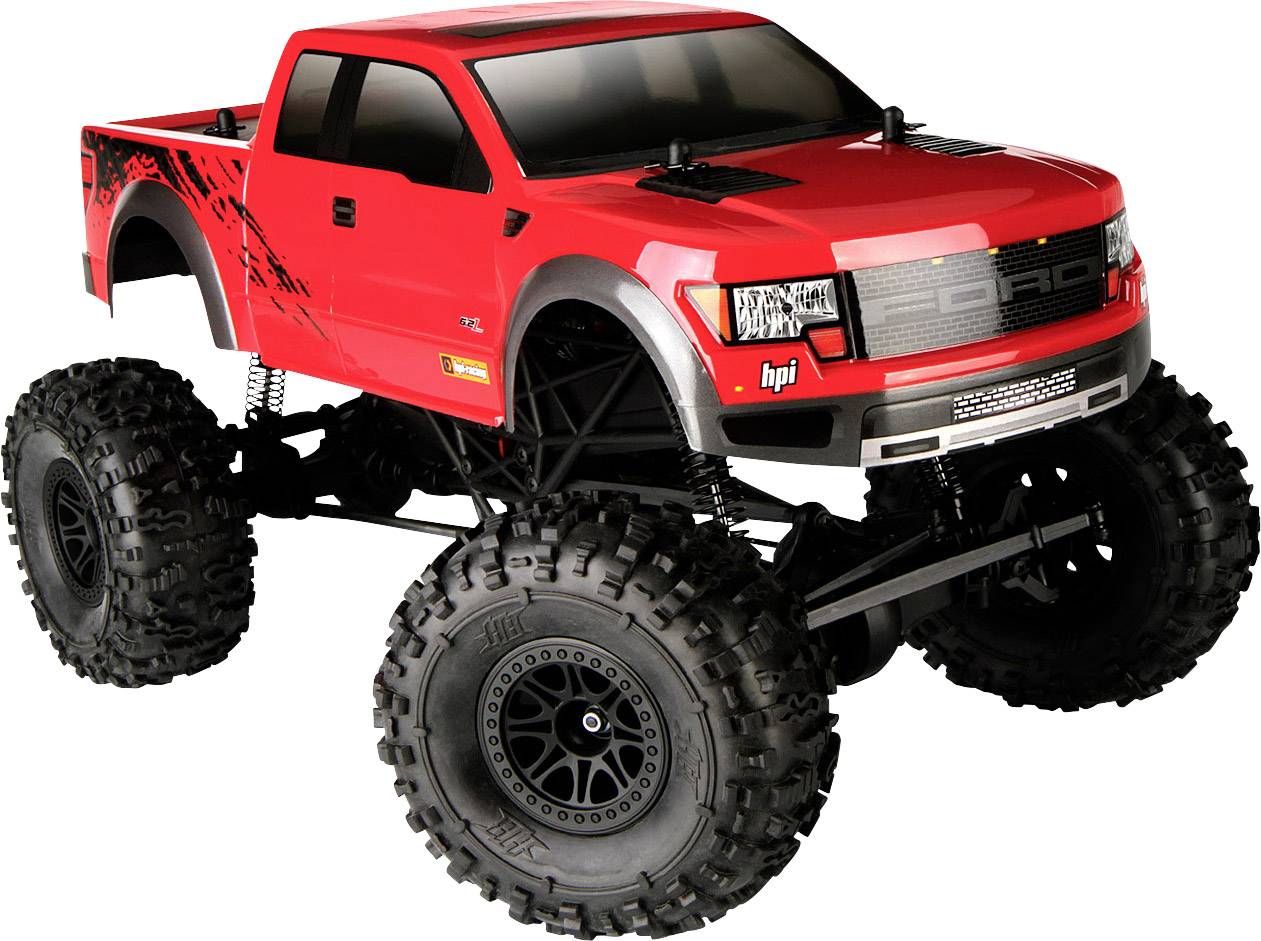 HPI Racing Crawler King Ford F150 Sv Raptor Brushed 1:10 RC Modellauto Elektro Monstertruck Allradantrieb (4WD) RtR 2,4GHz