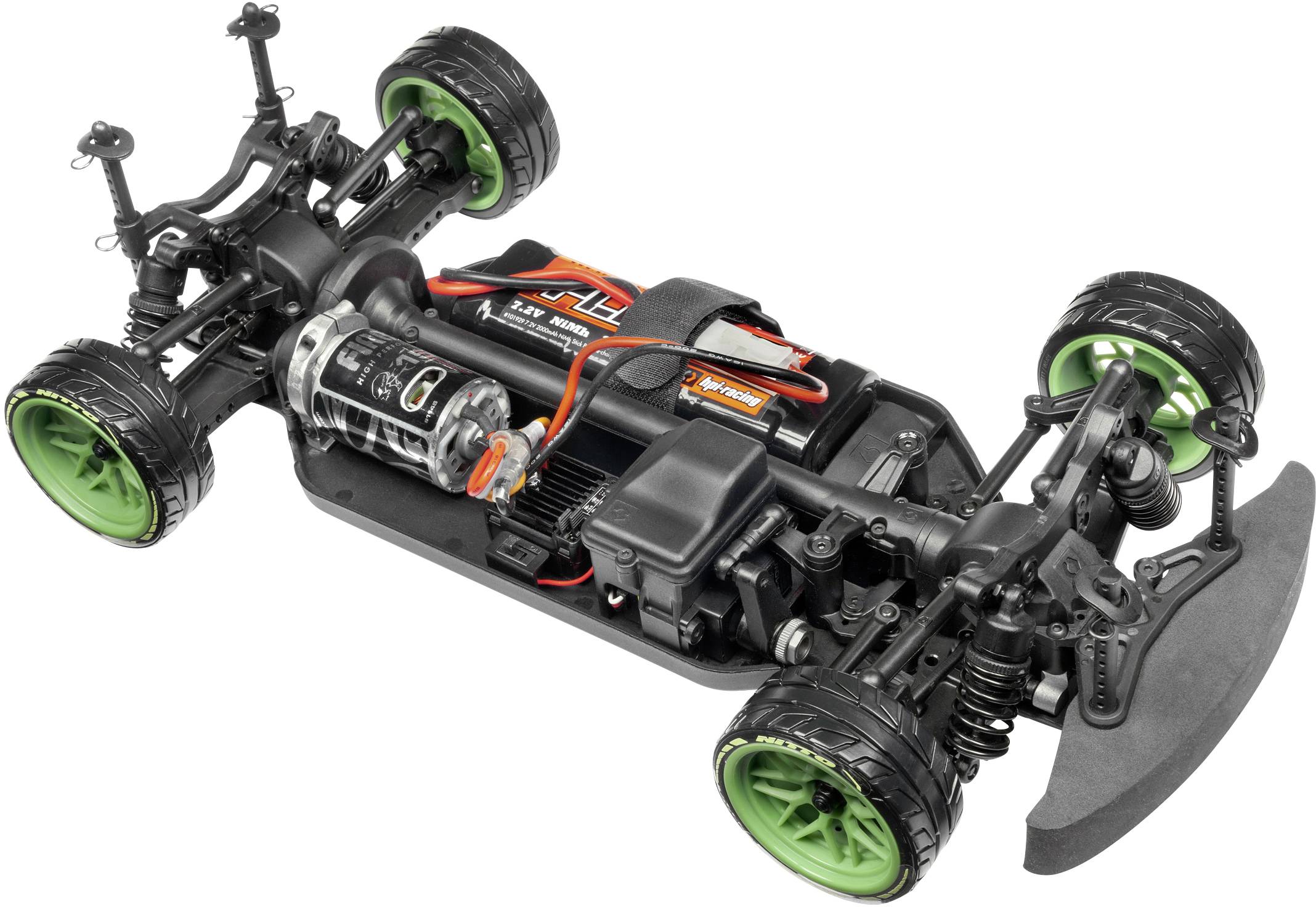 HPI Racing Vaughn Gittin Jr Drift Mustang Brushed 1:10 RC Modellauto Elektro Straßenmodell Allradantrieb (4WD) 100% RtR 2,4GHz