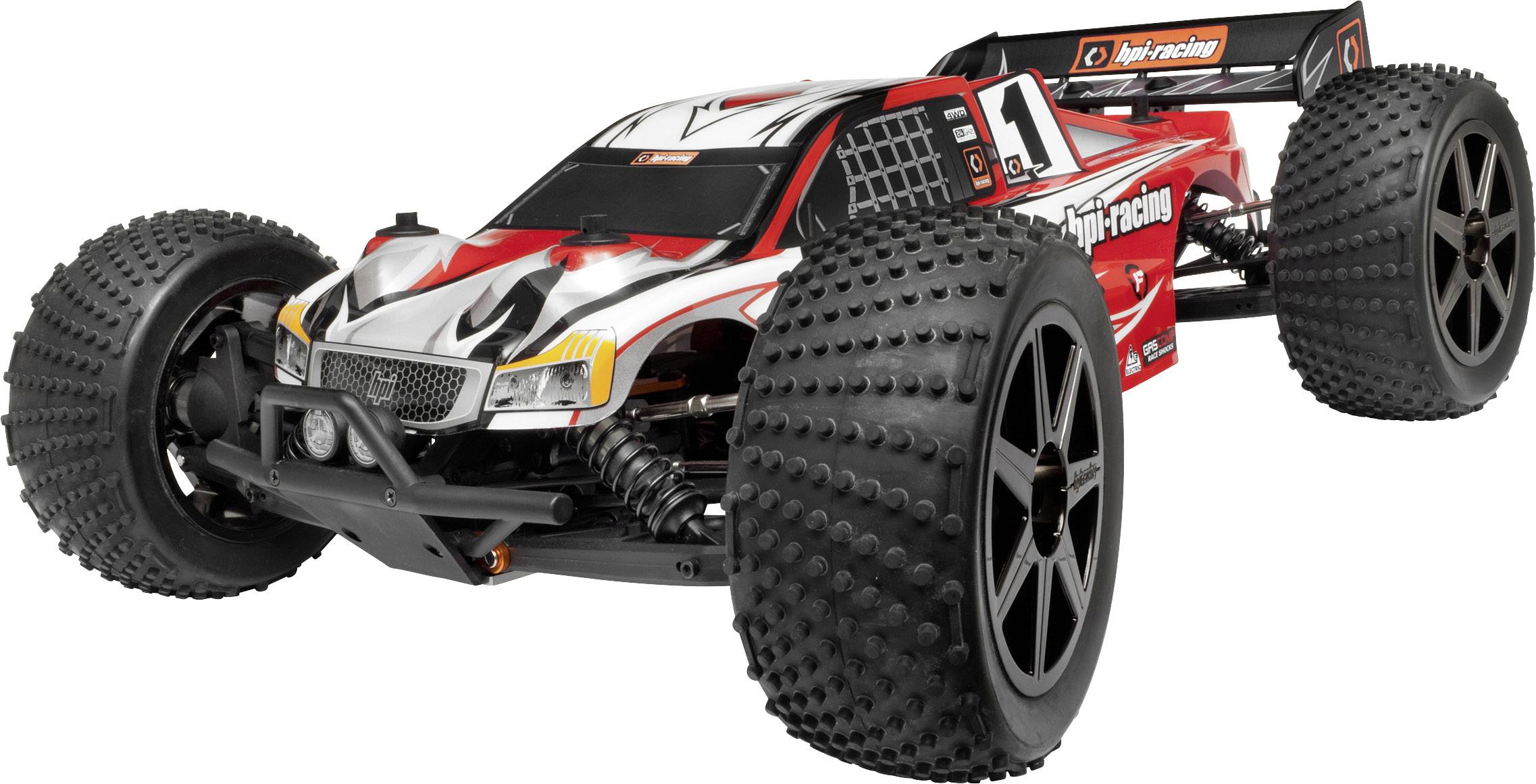 HPI Racing Trophy Flux Brushless 1:8 RC Modellauto Elektro Truggy Allradantrieb (4WD) RtR 2,4GHz