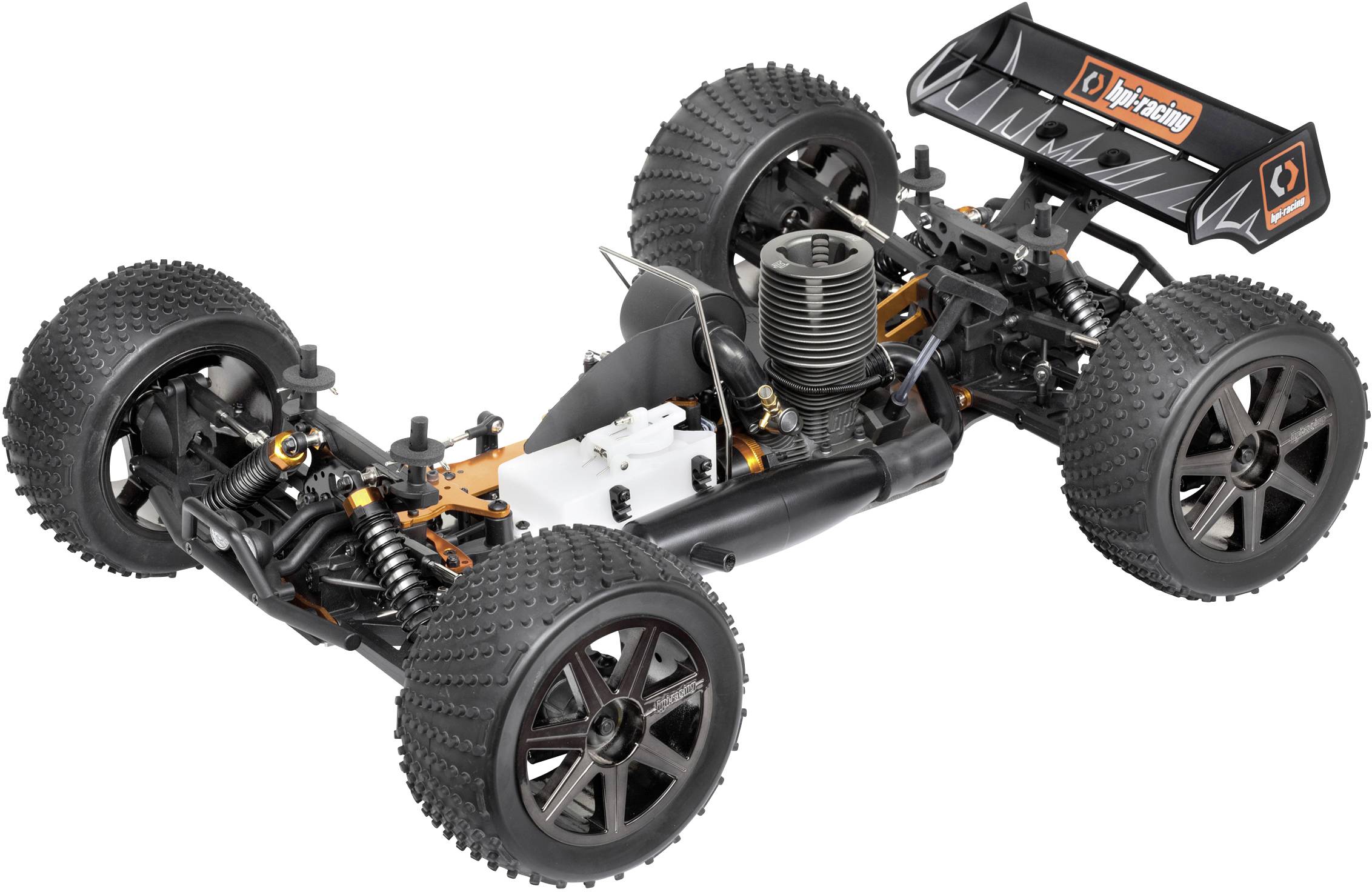 HPI Racing Trophy 4.6 1:8 RC Modellauto Nitro Truggy Allradantrieb (4WD) RtR 2,4 GHz