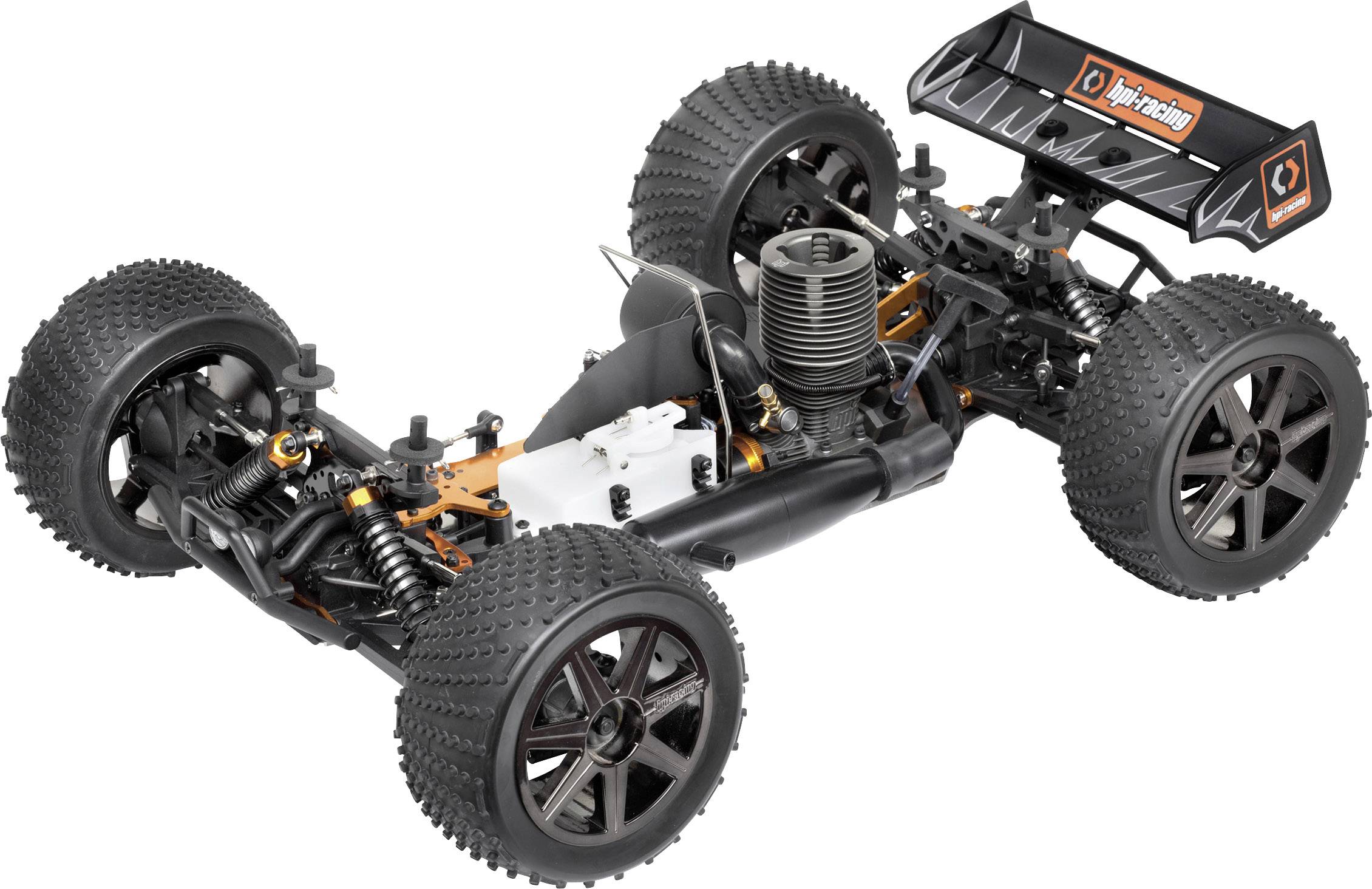 HPI Racing Trophy 4.6 1:8 RC Modellauto Nitro Truggy Allradantrieb (4WD) RtR 2,4GHz