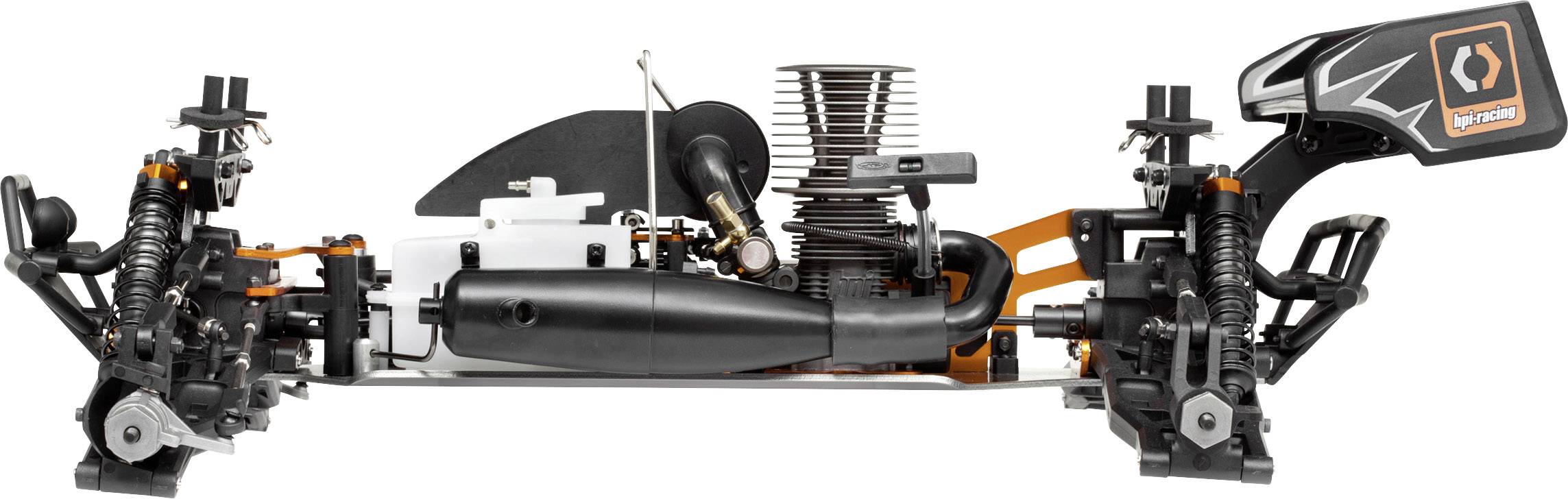 HPI Racing Trophy 4.6 1:8 RC Modellauto Nitro Truggy Allradantrieb (4WD) RtR 2,4GHz