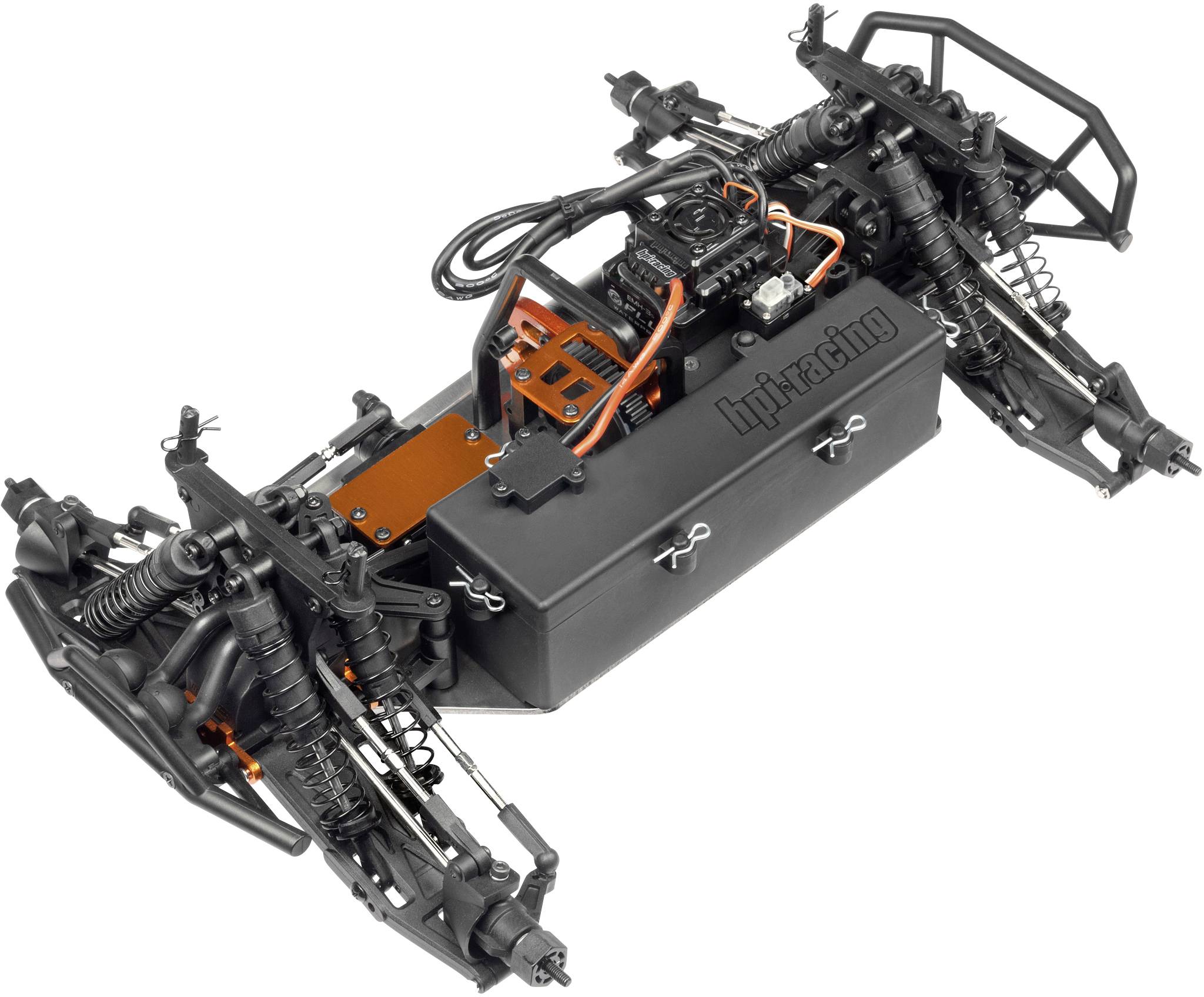 HPI Racing Bullet MT Flux Brushless 1:10 RC Modellauto Elektro Monstertruck Allradantrieb (4WD) RtR 2,4 GHz