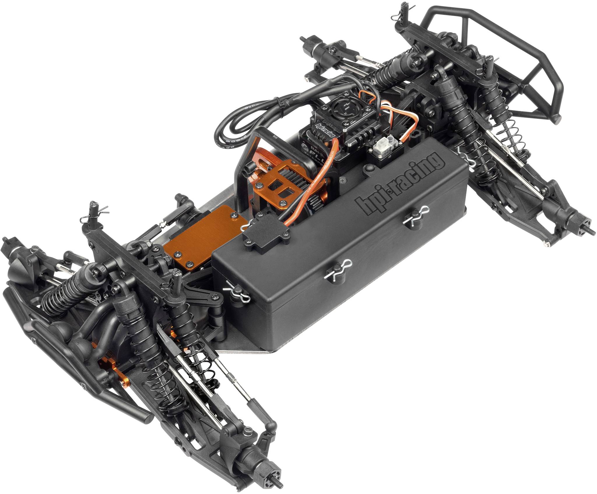 HPI Racing Bullet MT Flux Brushless 1:10 RC Modellauto Elektro Monstertruck Allradantrieb (4WD) RtR 2,4 GHz