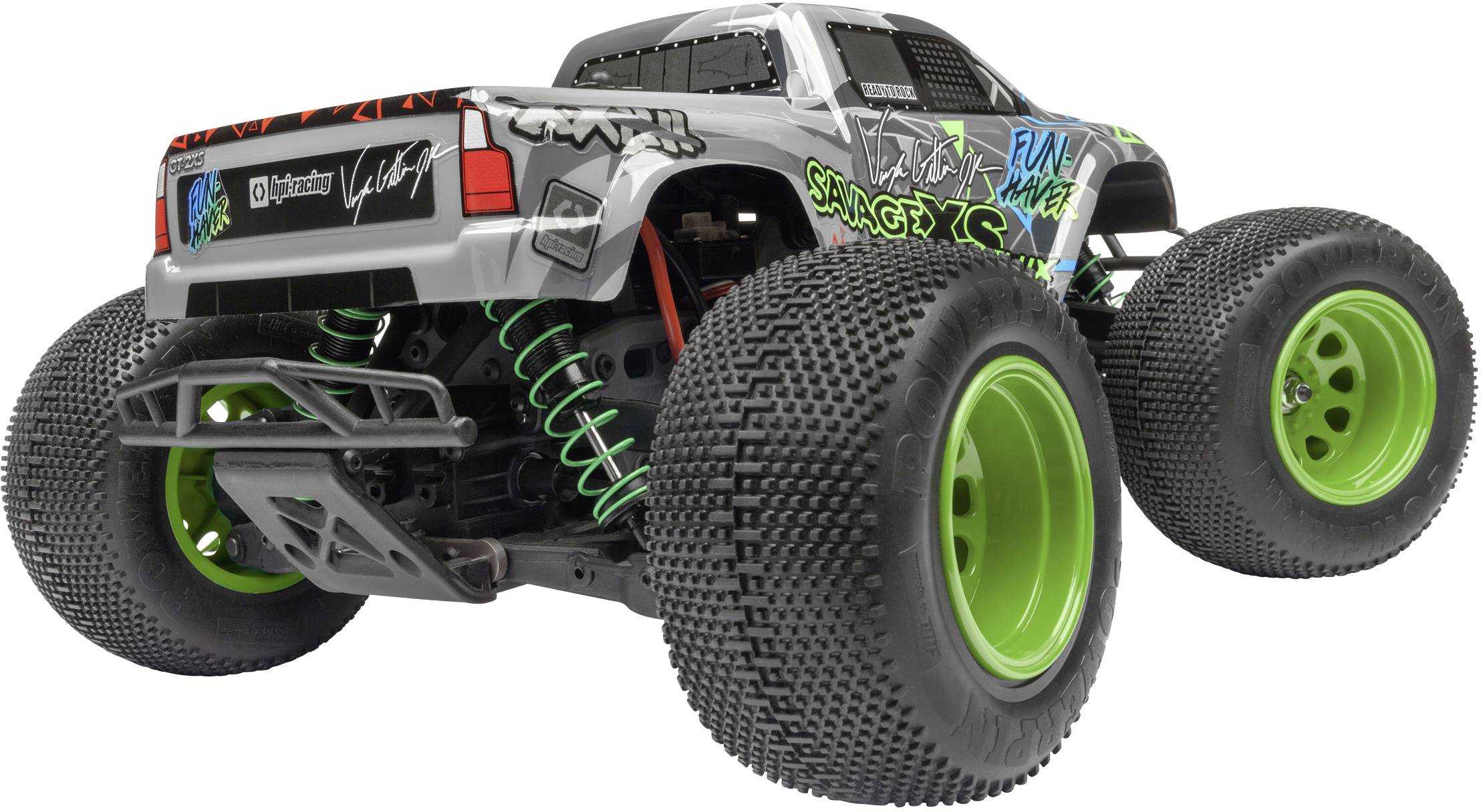 HPI Racing Savage XS Flux Vaughan Gittin Jr. Brushless RC Modellauto Elektro Monstertruck Allradantrieb (4WD) RtR 2,4GHz