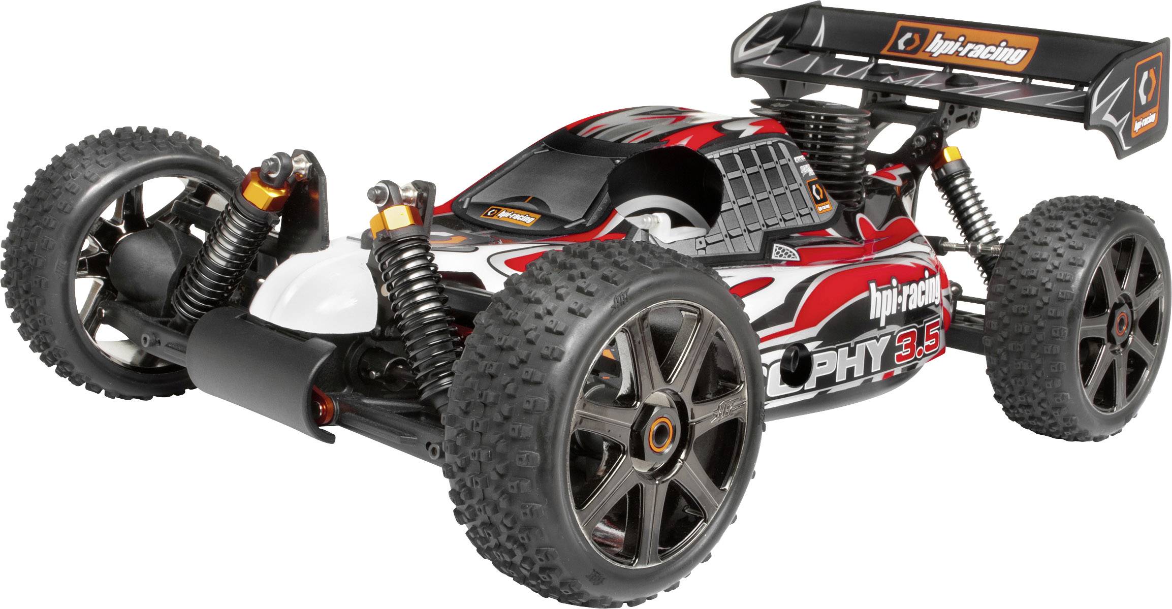 HPI Racing Trophy 3.5 1:8 RC Modellauto Nitro Buggy Allradantrieb (4WD) RtR 2,4GHz