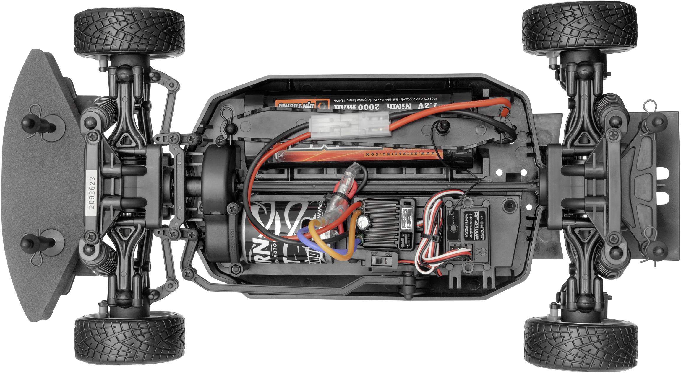 HPI Racing E10 Drift Nissan Skyline R34 GT-R Brushed 1:10 RC Modellauto Elektro Straßenmodell Allradantrieb (4WD) 100% RtR 2,4GHz