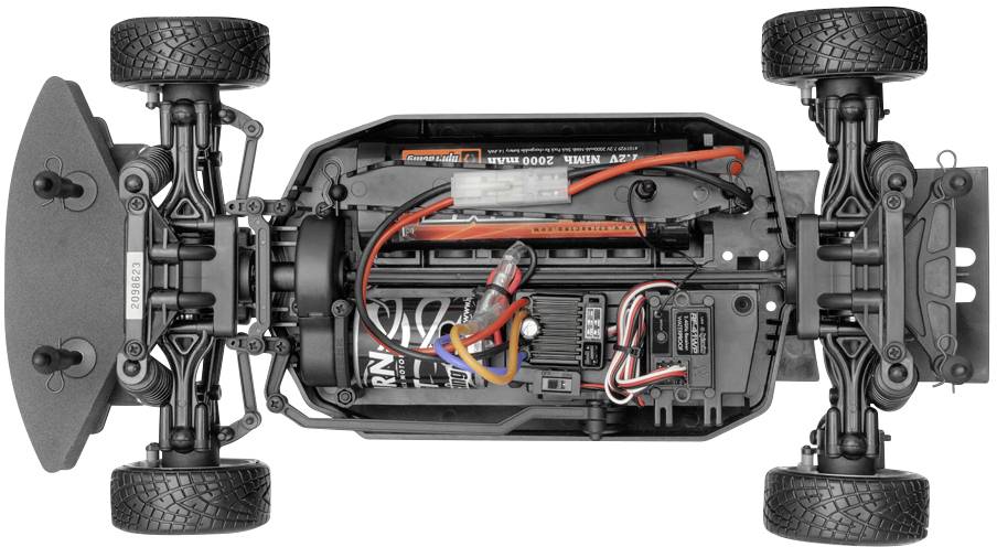 HPI Racing E10 Drift Nissan Skyline R34 GT-R Brushed 1:10 RC Modellauto Elektro Straßenmodell Allradantrieb (4WD) 100% RtR 2,4GHz