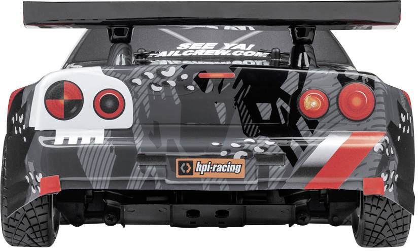 HPI Racing E10 Drift Nissan Skyline R34 GT-R Brushed 1:10 RC Modellauto Elektro Straßenmodell Allradantrieb (4WD) 100% RtR 2,4GHz