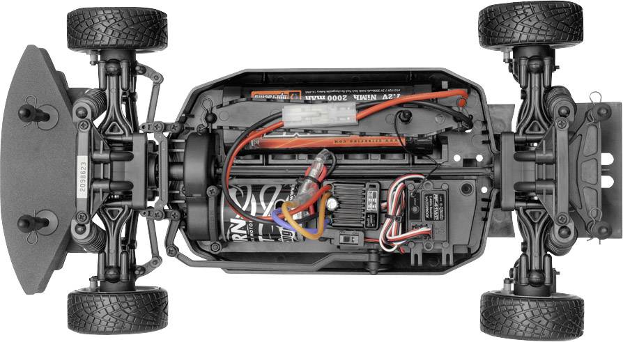 HPI Racing E10 Drift Nissan Skyline R34 GT-R Brushed 1:10 RC Modellauto Elektro Straßenmodell Allradantrieb (4WD) 100% RtR 2,4GHz