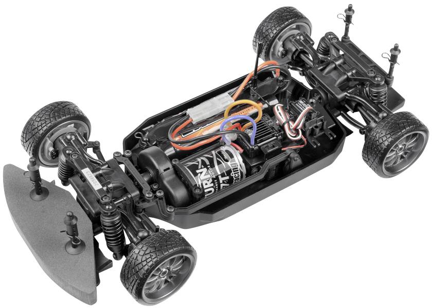 HPI Racing E10 Drift Nissan Skyline R34 GT-R Brushed 1:10 RC Modellauto Elektro Straßenmodell Allradantrieb (4WD) 100% RtR 2,4GHz