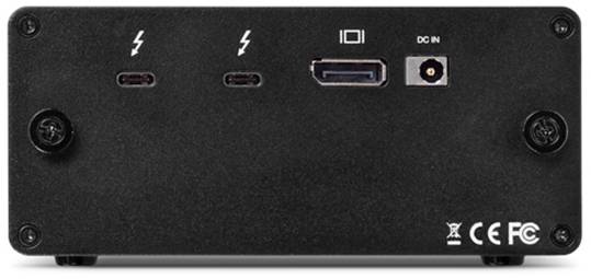 OWC OWCTB3EX4M2SL M.2-Festplatten-Gehäuse Thunderbolt 3, DisplayPort
