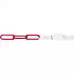 dörner + helmer 138103 Absperrkette Rot, Weiß 25 m dörner + helmer 138103 Absperrkette Rot, Weiß 25 m