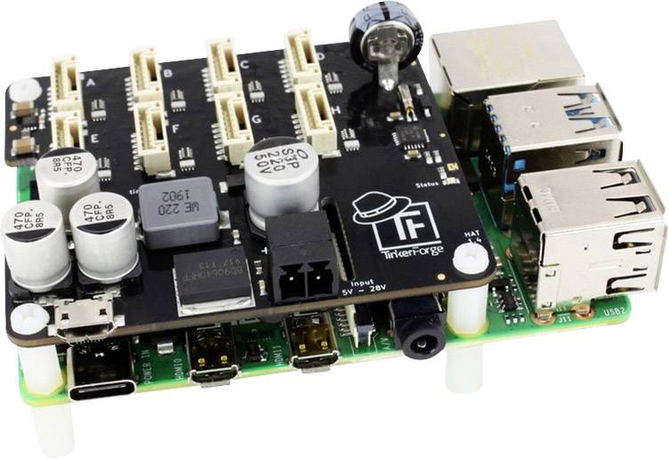 TinkerForge 778 Befestigungskit Passend für (Einplatinen-Computer) Raspberry Pi® 1 St.