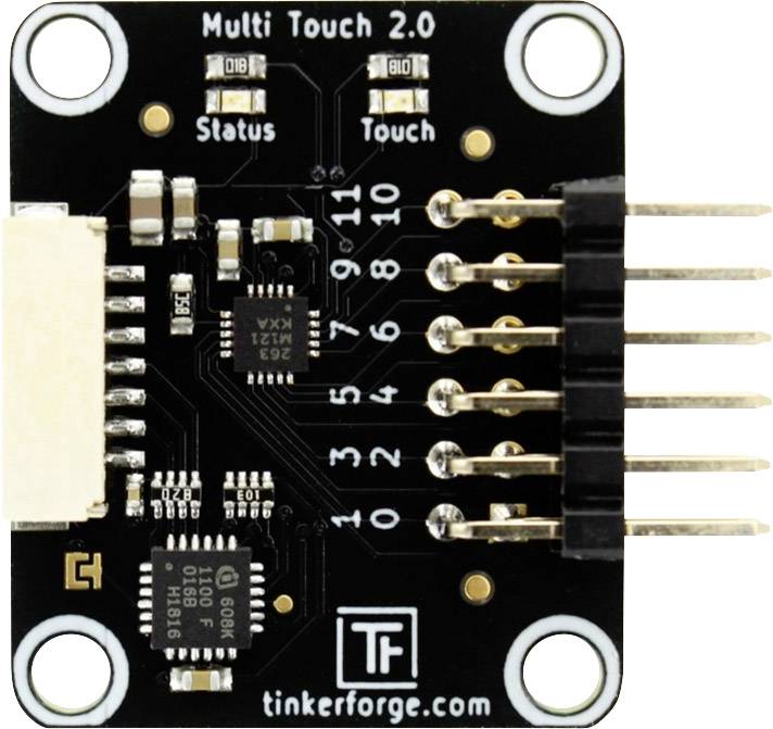 TinkerForge 2129 Multi-Touchpanel Passend für (Einplatinen-Computer) TinkerForge 1 St.