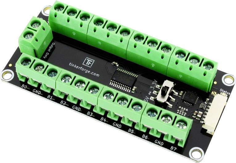 TinkerForge 2114 I/O Modul Passend für (Einplatinen-Computer) TinkerForge 1St.