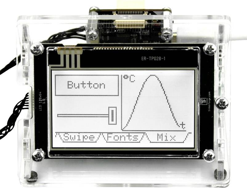 TinkerForge 298 LCD Display Passend für (Einplatinen-Computer) TinkerForge 1 St.