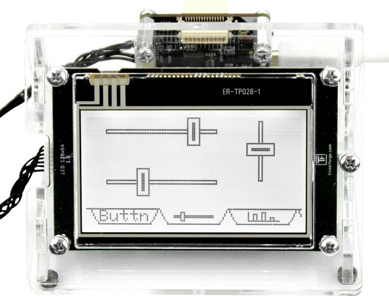 TinkerForge 298 LCD Display Passend für (Einplatinen-Computer) TinkerForge 1St.