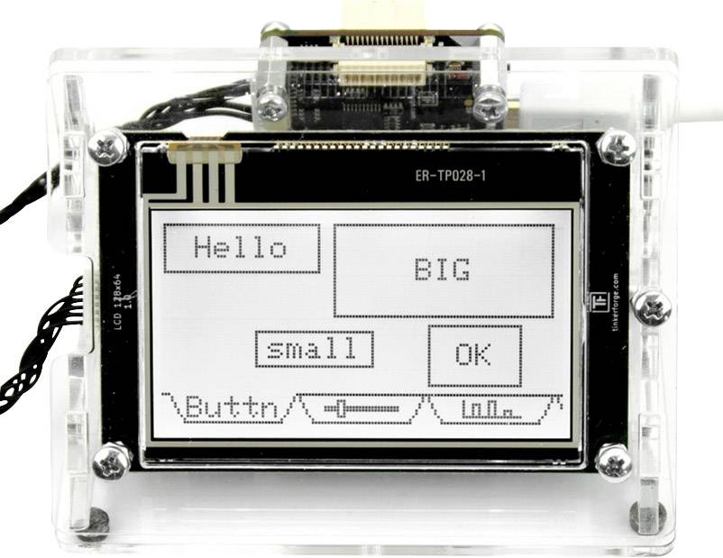 TinkerForge 298 LCD Display Passend für (Einplatinen-Computer) TinkerForge 1 St.