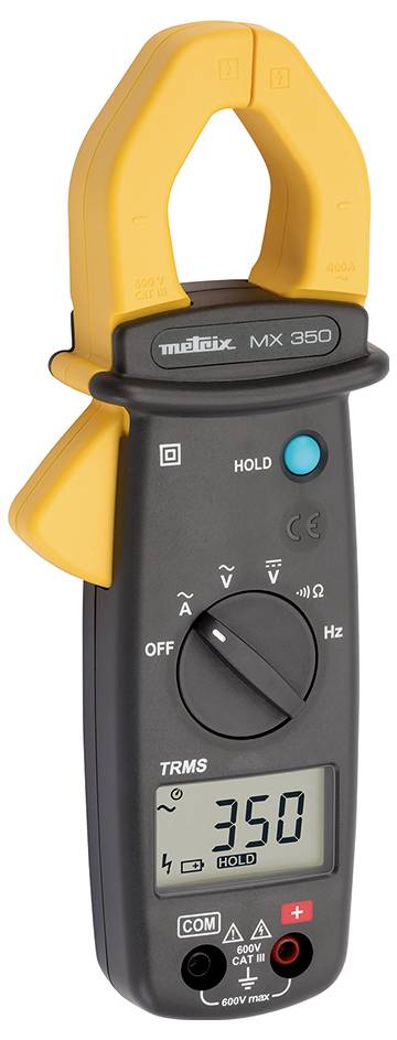 Metrix MX 350 Stromzange digital CAT III 600V Anzeige (Counts): 6000