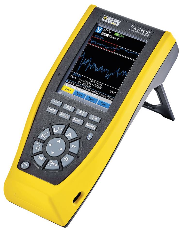 Chauvin Arnoux C.A 5292-BT Hand-Multimeter digital Datenlogger, Grafik-Display CAT III 1000 V, CAT IV 600 V Anzeige (Counts): 100000