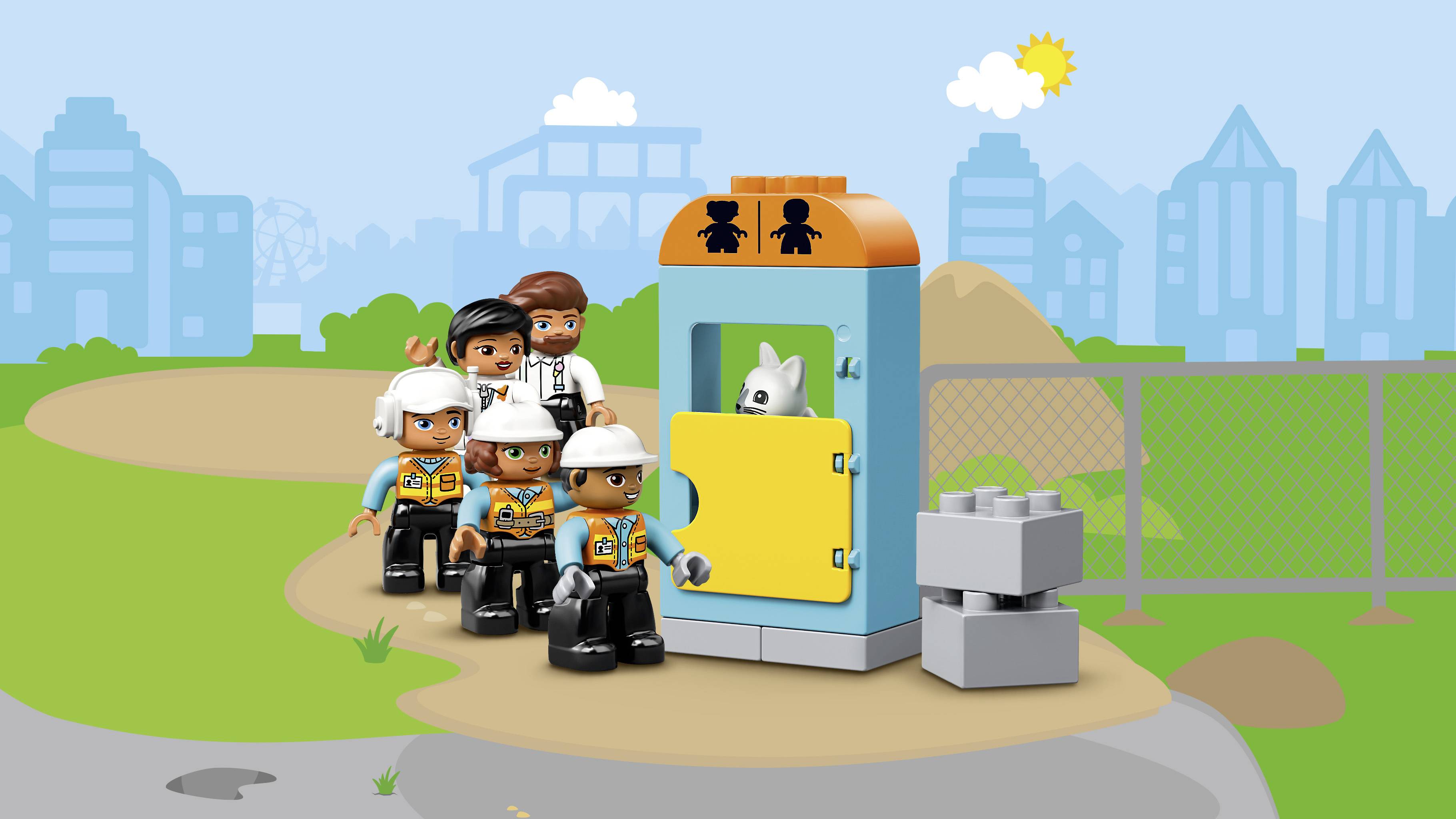 10933 LEGO® DUPLO® Große Baustelle mit Licht und Ton