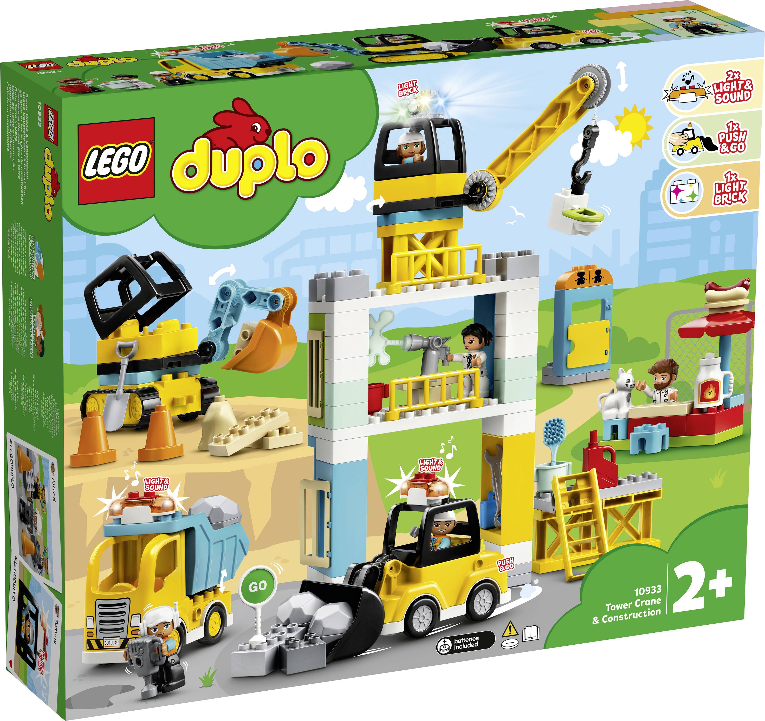 10933 LEGO® DUPLO® Große Baustelle mit Licht und Ton