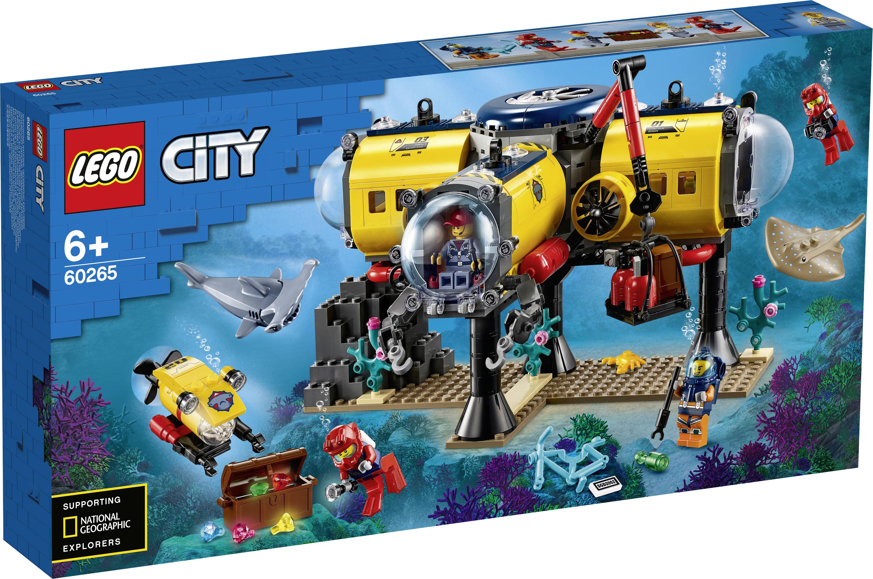 60265 LEGO® CITY Meeresforschungsbasis
