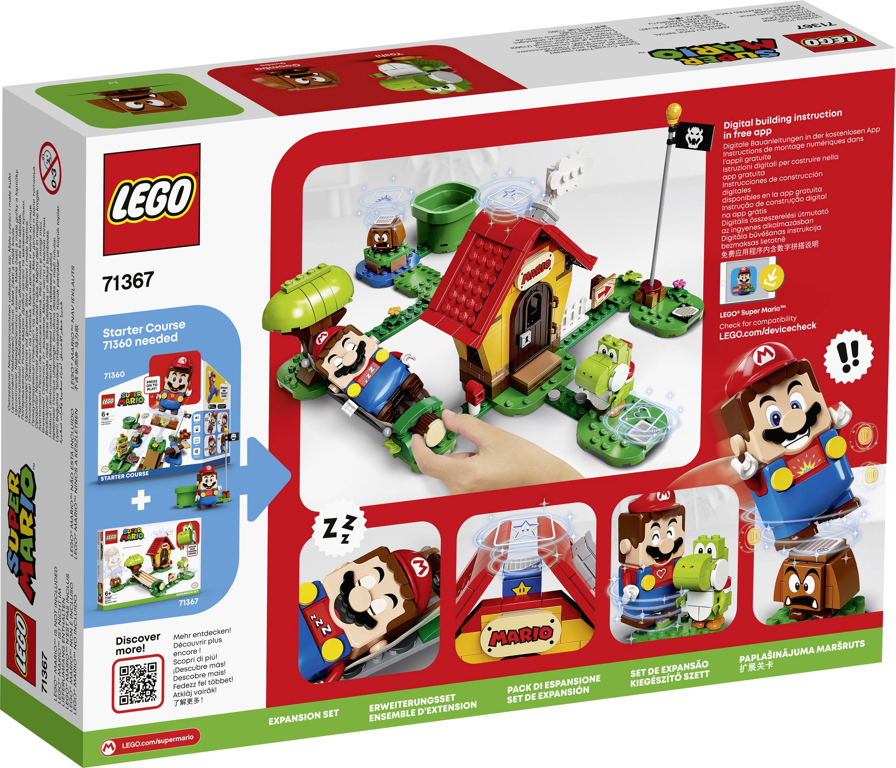 71367 LEGO® Super Mario™ Marios Haus und Yoshi - Erweiterungsset