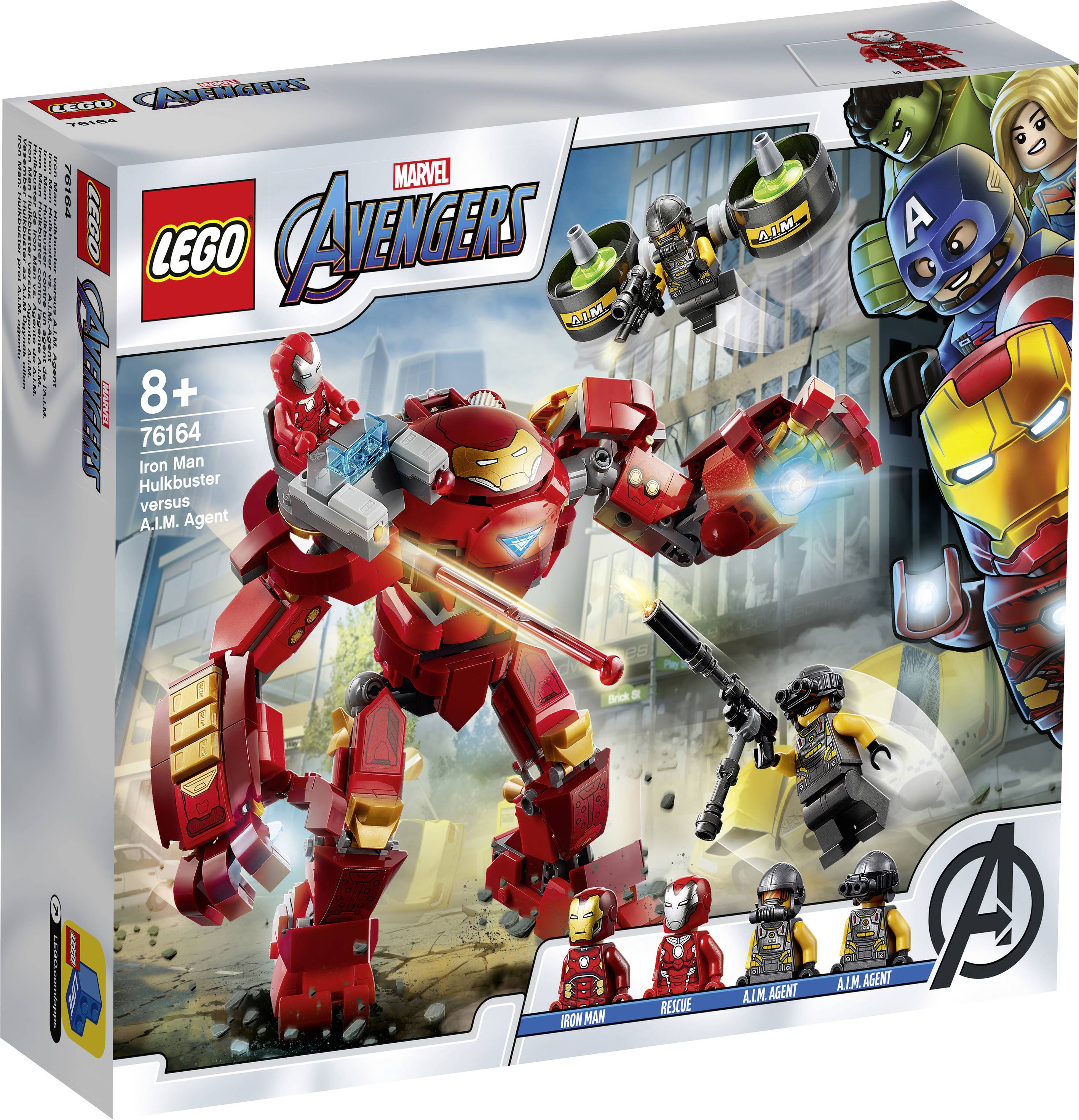 76164 LEGO® MARVEL SUPER HEROES Iron Man Hulkbuster vs. A.I.M.-Agent