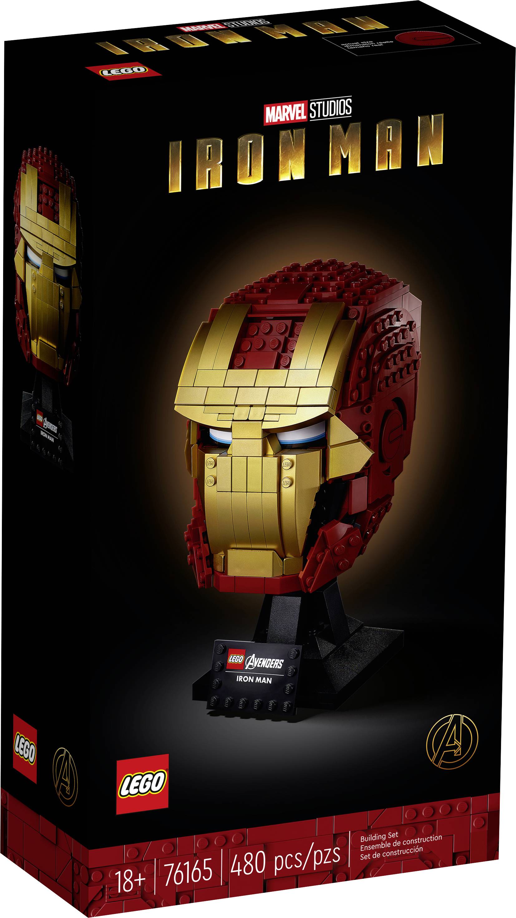 76165 LEGO® MARVEL SUPER HEROES Iron Mans Helm