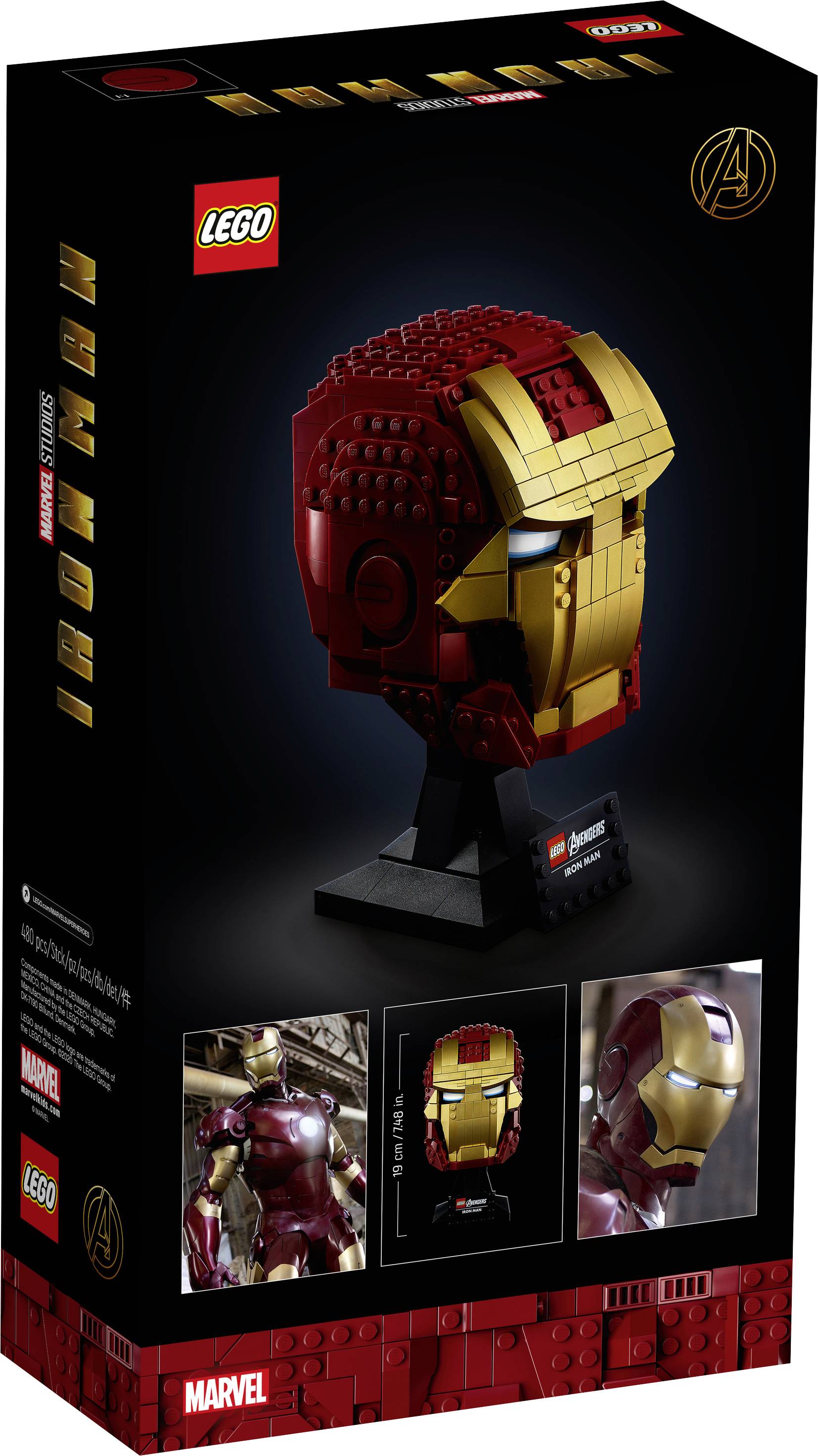 76165 LEGO® MARVEL SUPER HEROES Iron Mans Helm