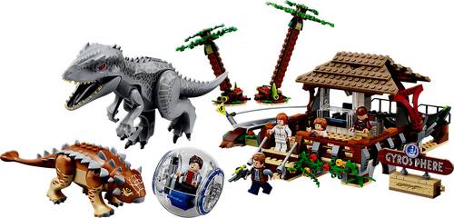 75941 LEGO® JURASSIC WORLD™ Indominus Rex vs. Ankylosaurus​
