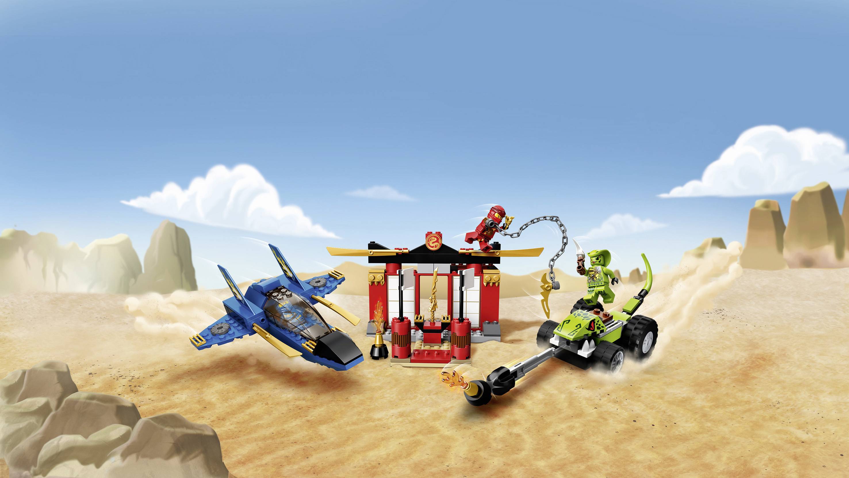71703 LEGO® NINJAGO Kräftemessen mit dem Donner-Jet