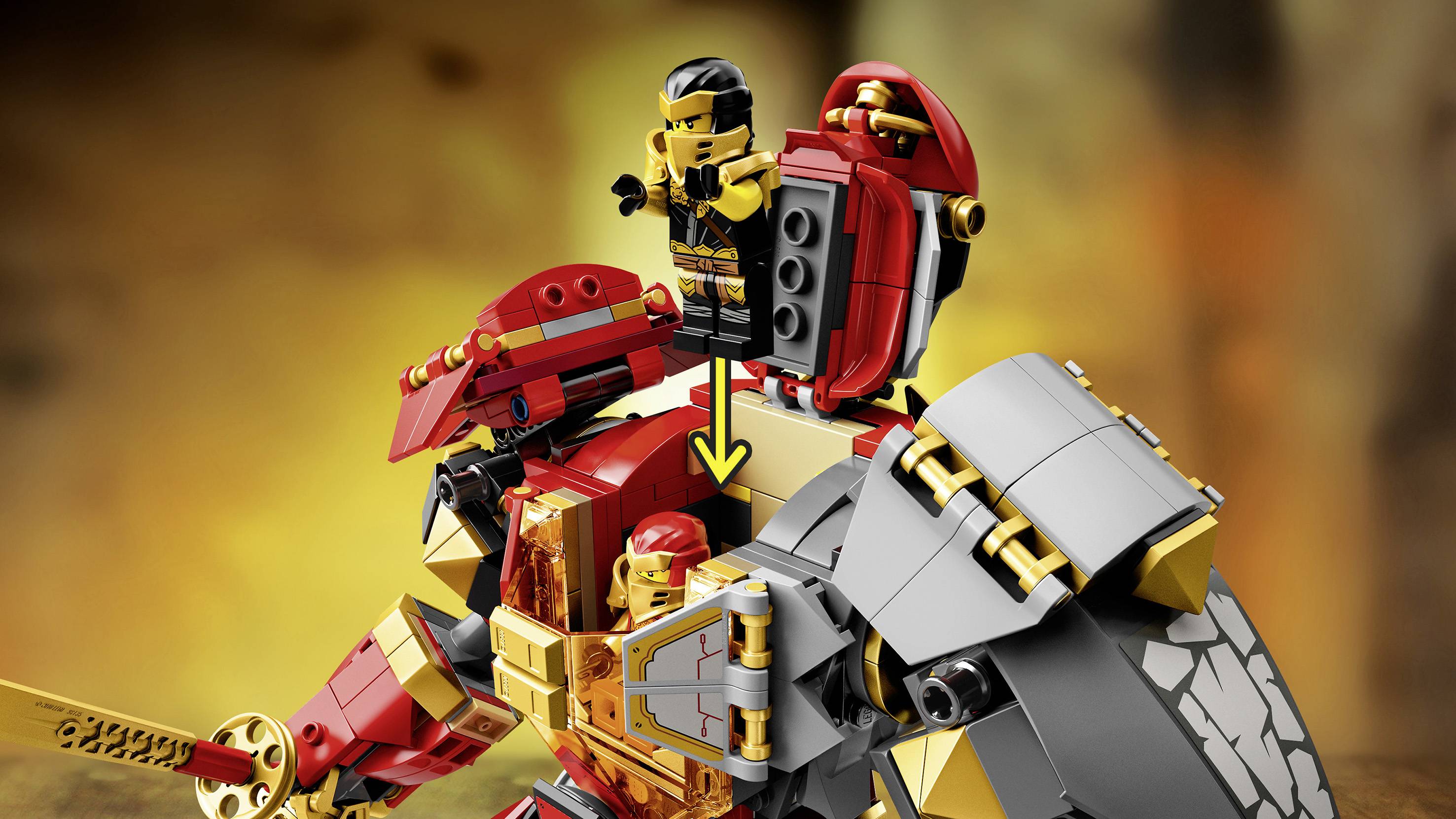 71720 LEGO® NINJAGO Feuer-Stein-Mech