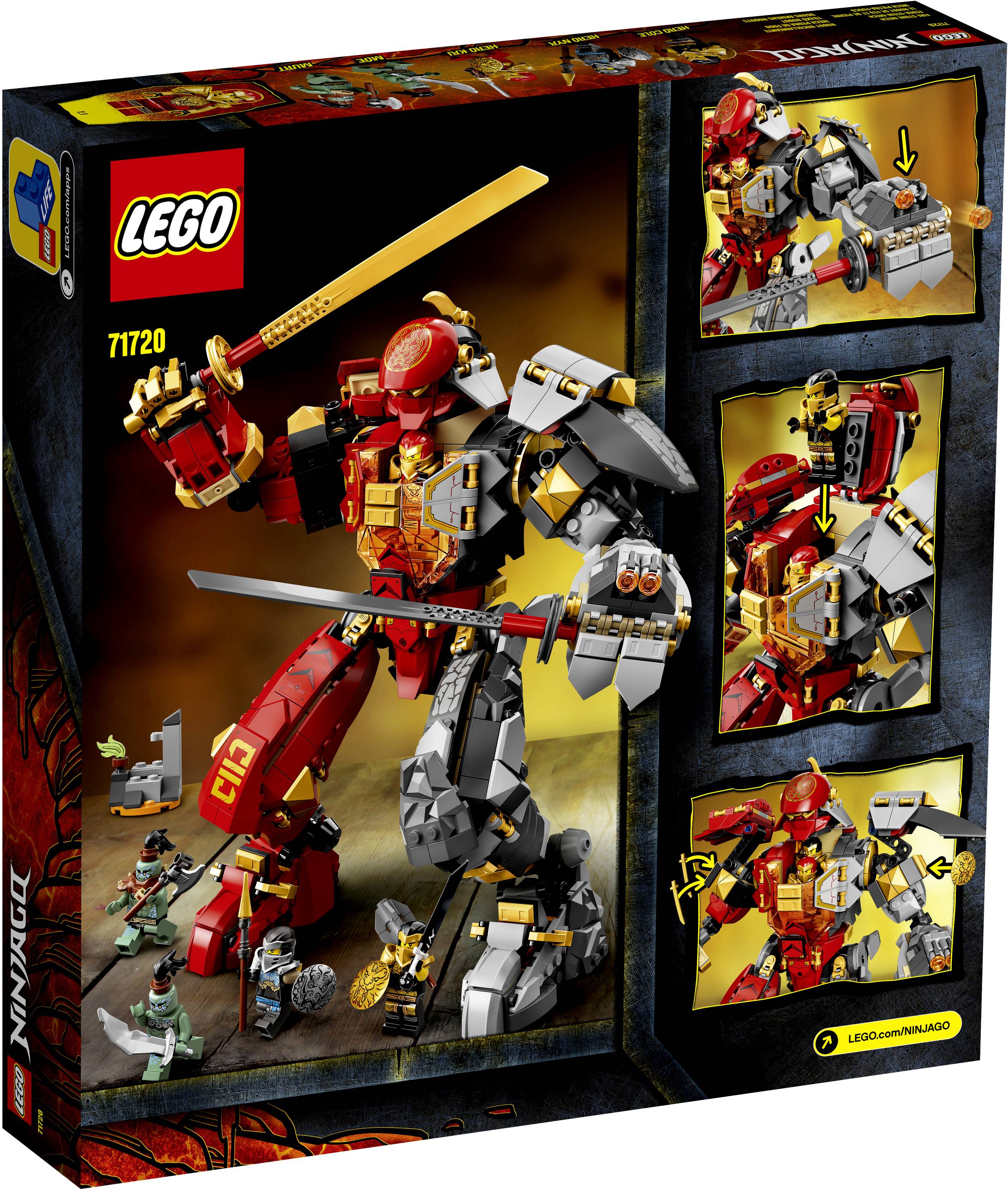 71720 LEGO® NINJAGO Feuer-Stein-Mech