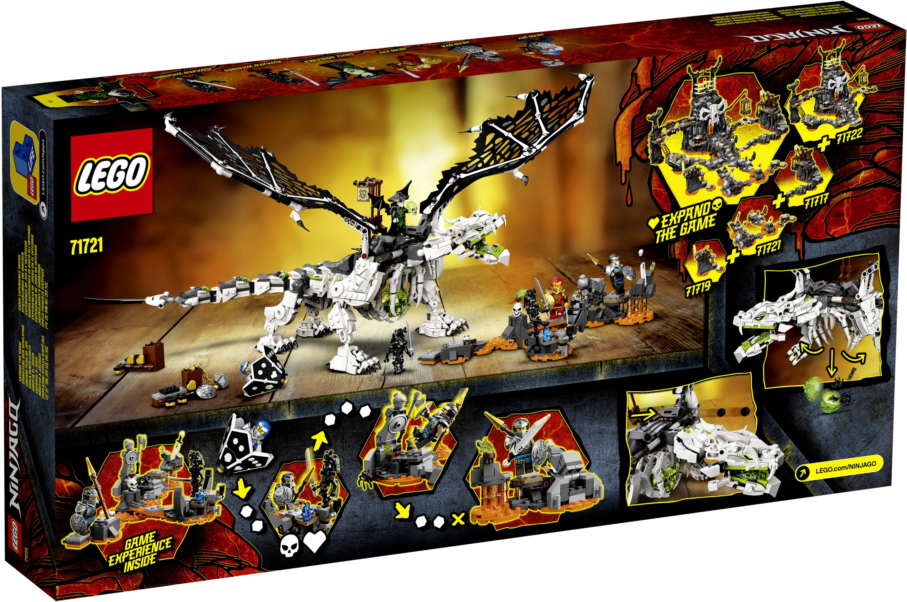 71721 LEGO® NINJAGO Drache des Totenkopfmagiers
