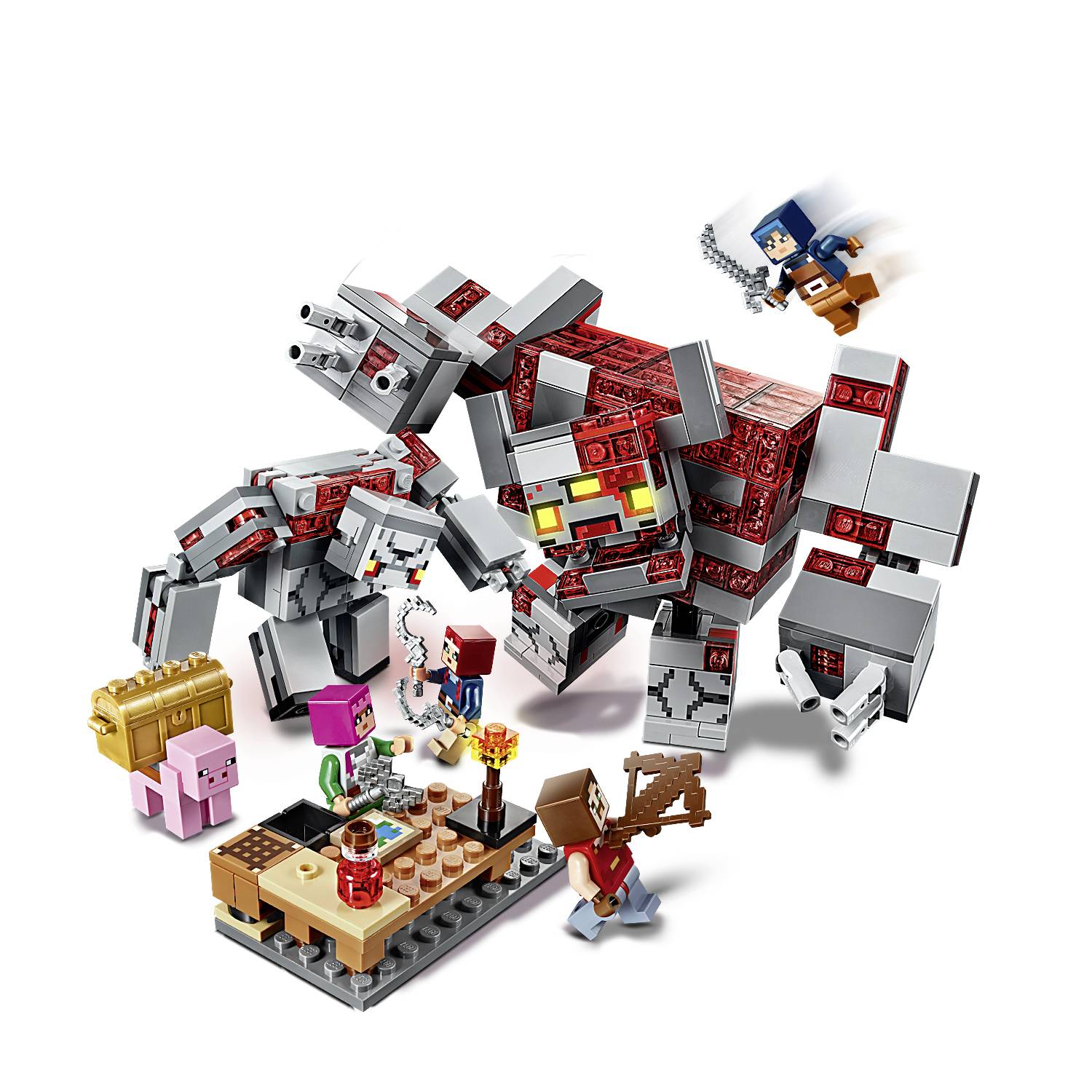 21163 LEGO® MINECRAFT Das Redstone-Kräftemessen