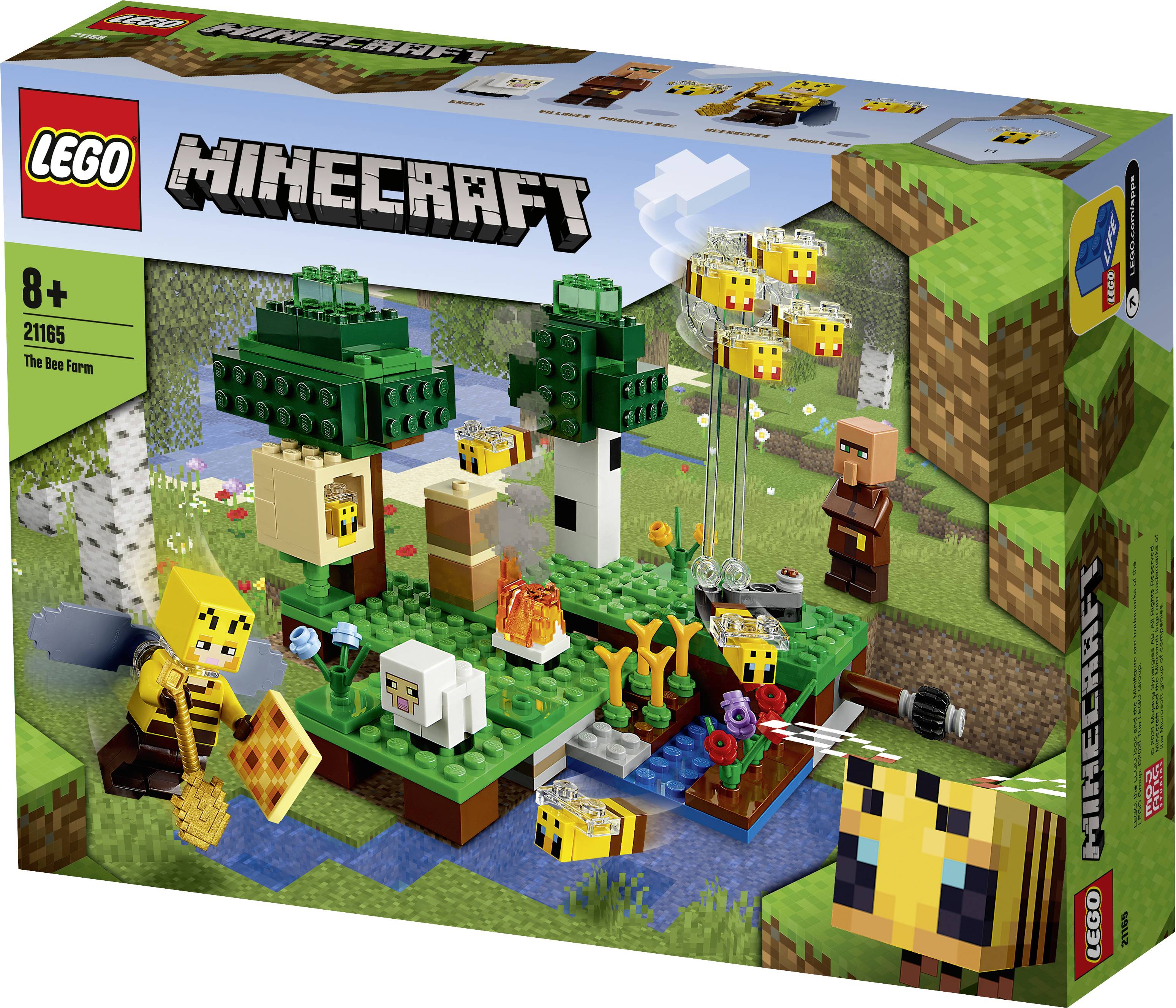 21165 LEGO® MINECRAFT Die Bienenfarm