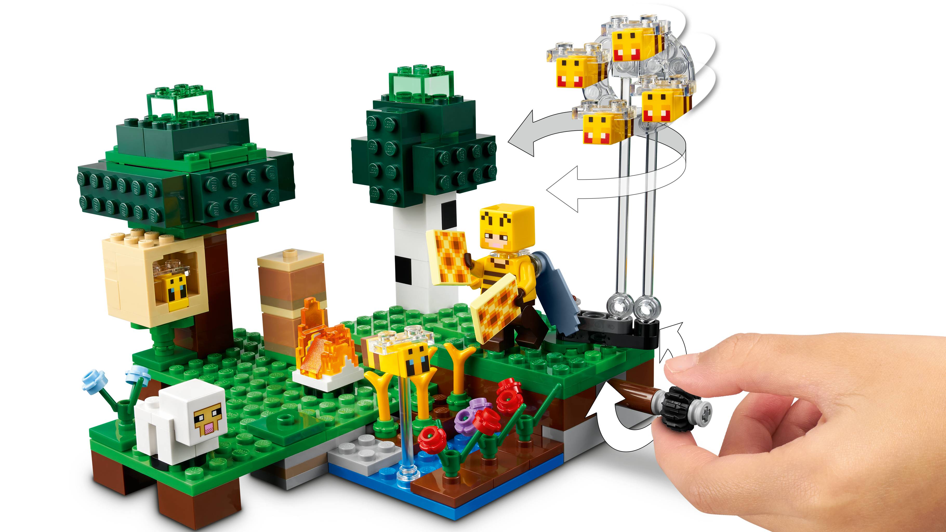 21165 LEGO® MINECRAFT Die Bienenfarm
